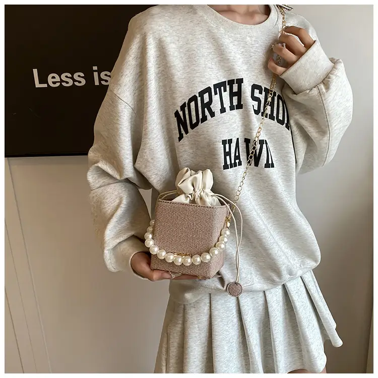 Women Korean Pearl Shoulder Crossbody Bag 2025 — feature 19