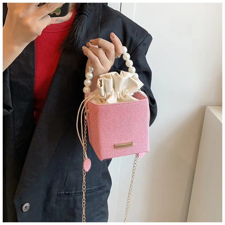 Women Korean Pearl Shoulder Crossbody Bag 2025 — feature 23