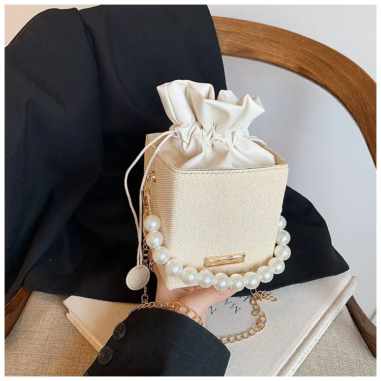 Women Korean Pearl Shoulder Crossbody Bag 2025 — feature 24