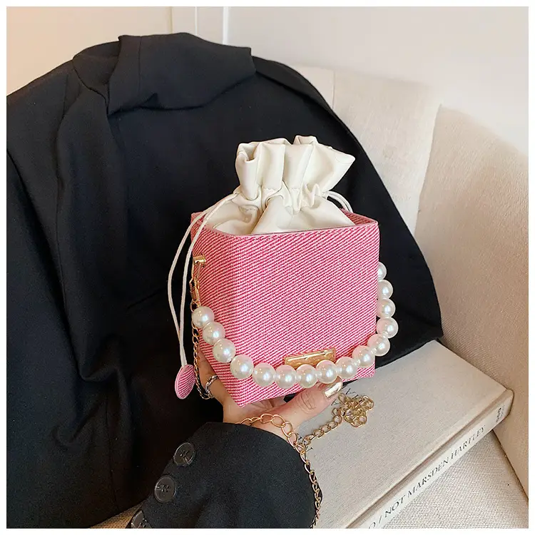 Women Korean Pearl Shoulder Crossbody Bag 2025 — feature 27