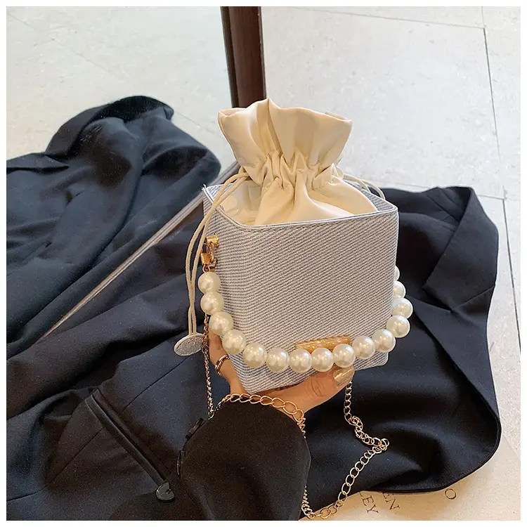 Women Korean Pearl Shoulder Crossbody Bag 2025 — feature 28