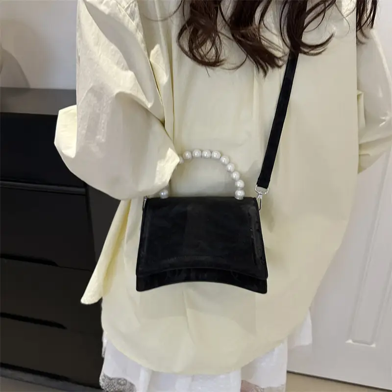 Pink Pearl Pearl Handbag Women 2024 - Image 7