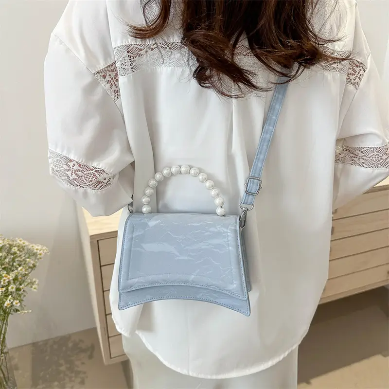 Pink Pearl Pearl Handbag Women 2024 - Image 8
