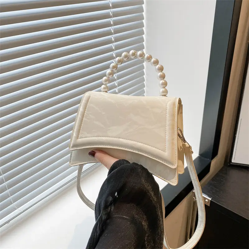 Pink Pearl Pearl Handbag Women 2024 - Image 2
