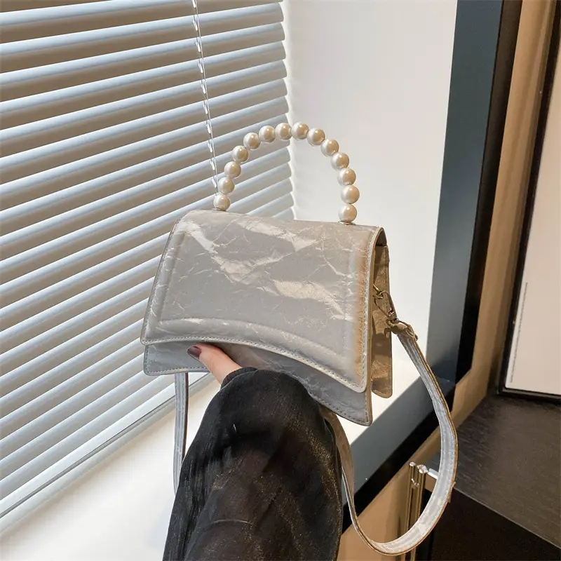 Pink Pearl Pearl Handbag Women 2024 - Image 5