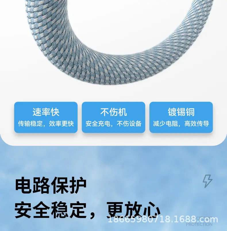 20W Fast Charging 2 Type-C Cable for Apple 13/11 Pro — feature 13