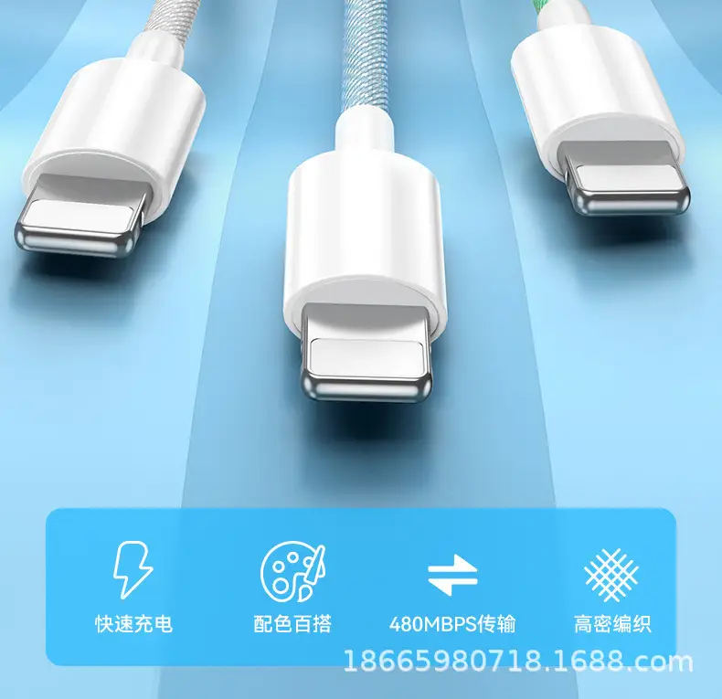 20W Fast Charging 2 Type-C Cable for Apple 13/11 Pro — feature 3