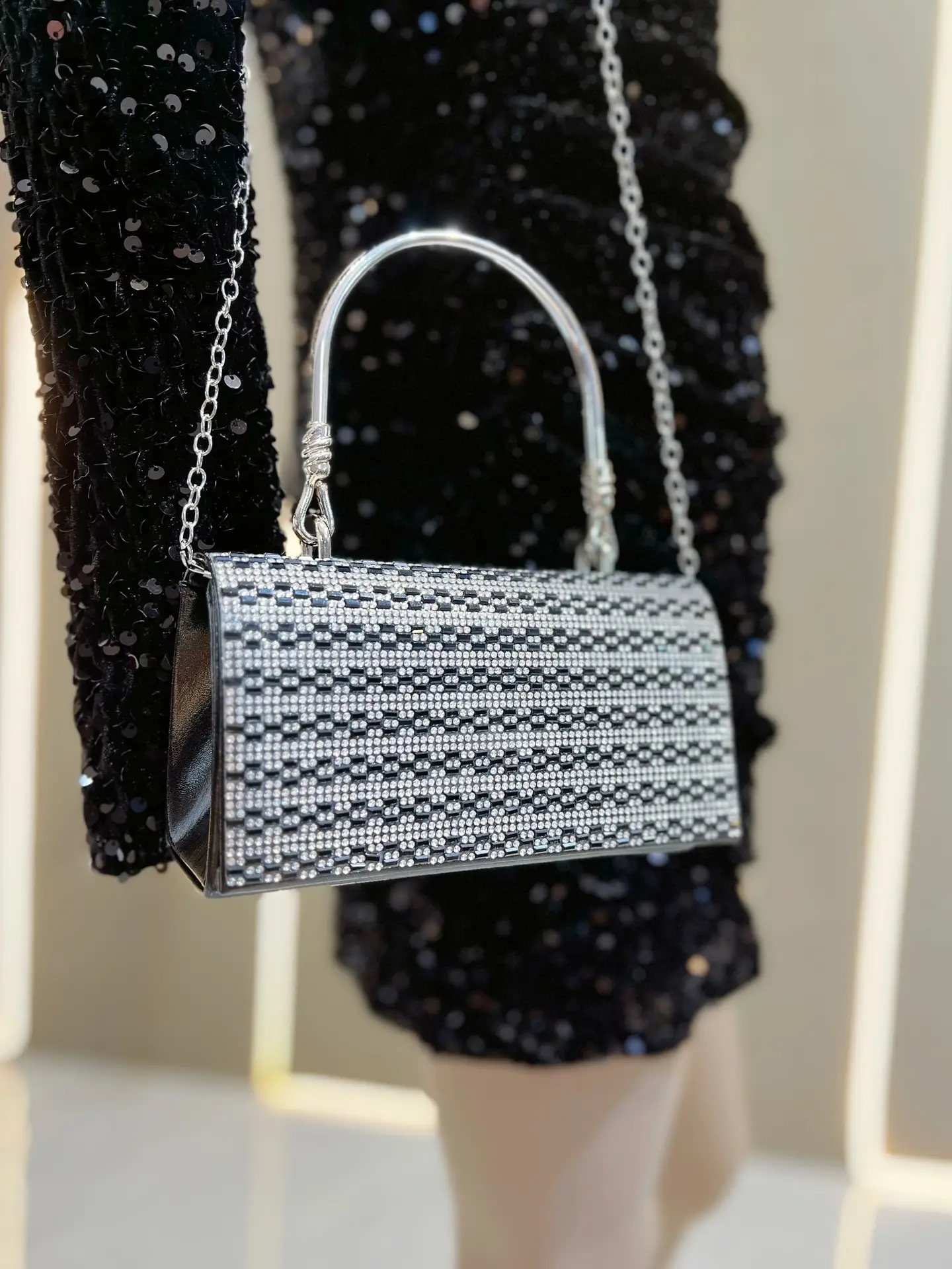 Full Diamond Handbag Bar KTV Party Wedding Banquet Bag — feature 18