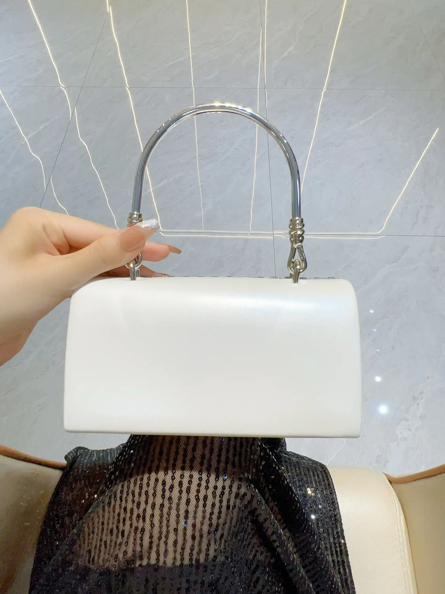 Full Diamond Handbag Bar KTV Party Wedding Banquet Bag — feature 5