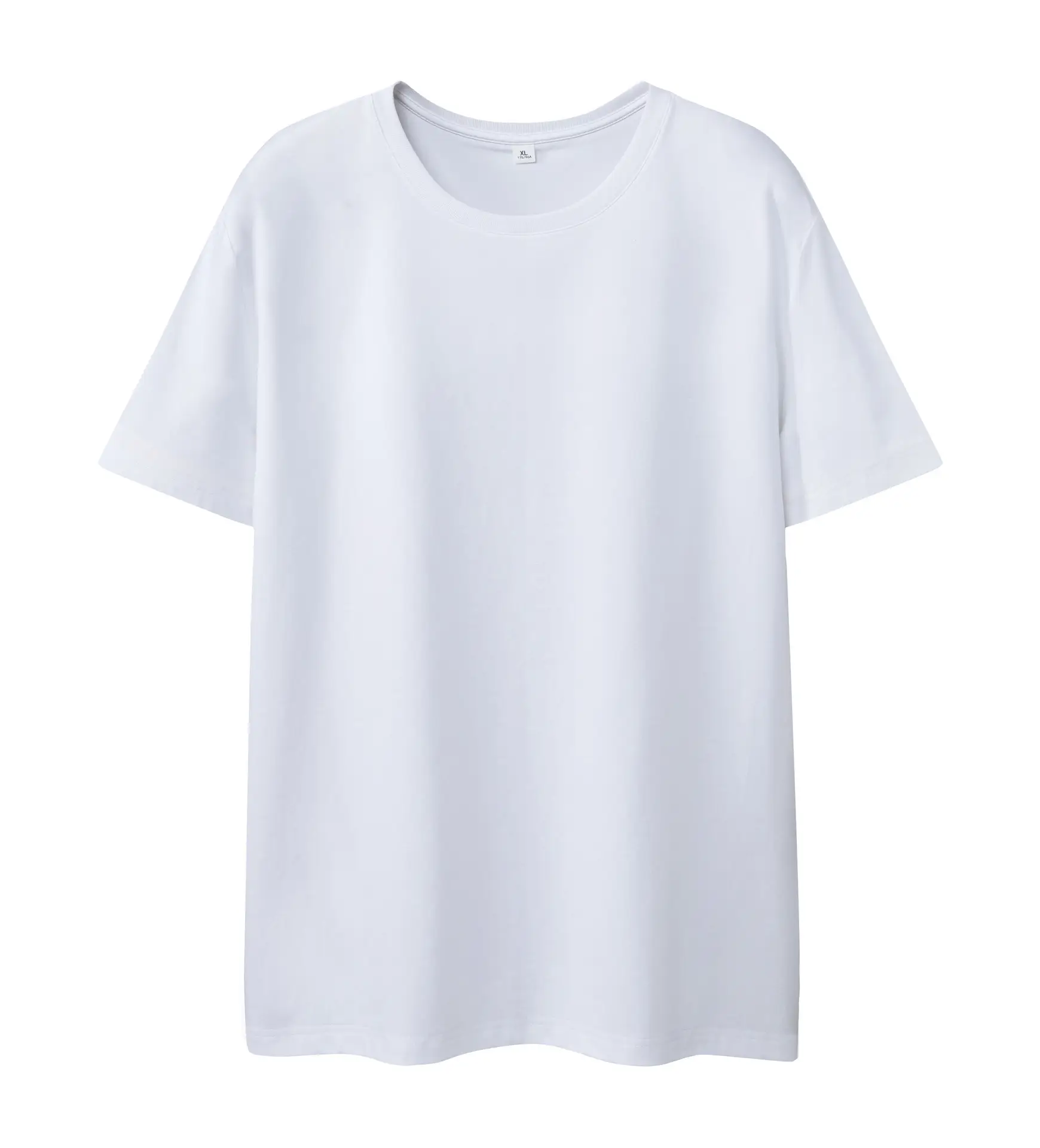 Men's 230G Cool T-Shirt Blue White Black Crewneck - Image 2