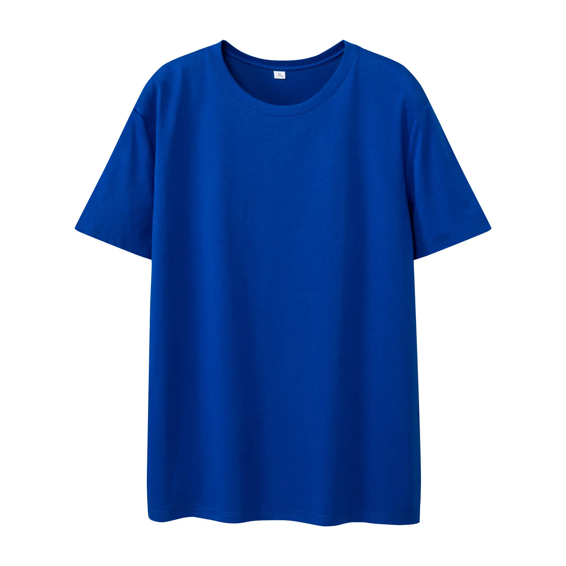 Men's 230G Cool T-Shirt Blue White Black Crewneck - Image 5