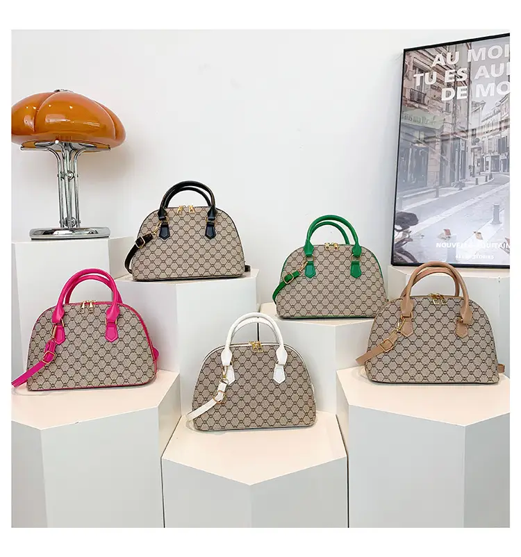 Women's Green Leather Shoulder Bag 2024 Style — feature 31