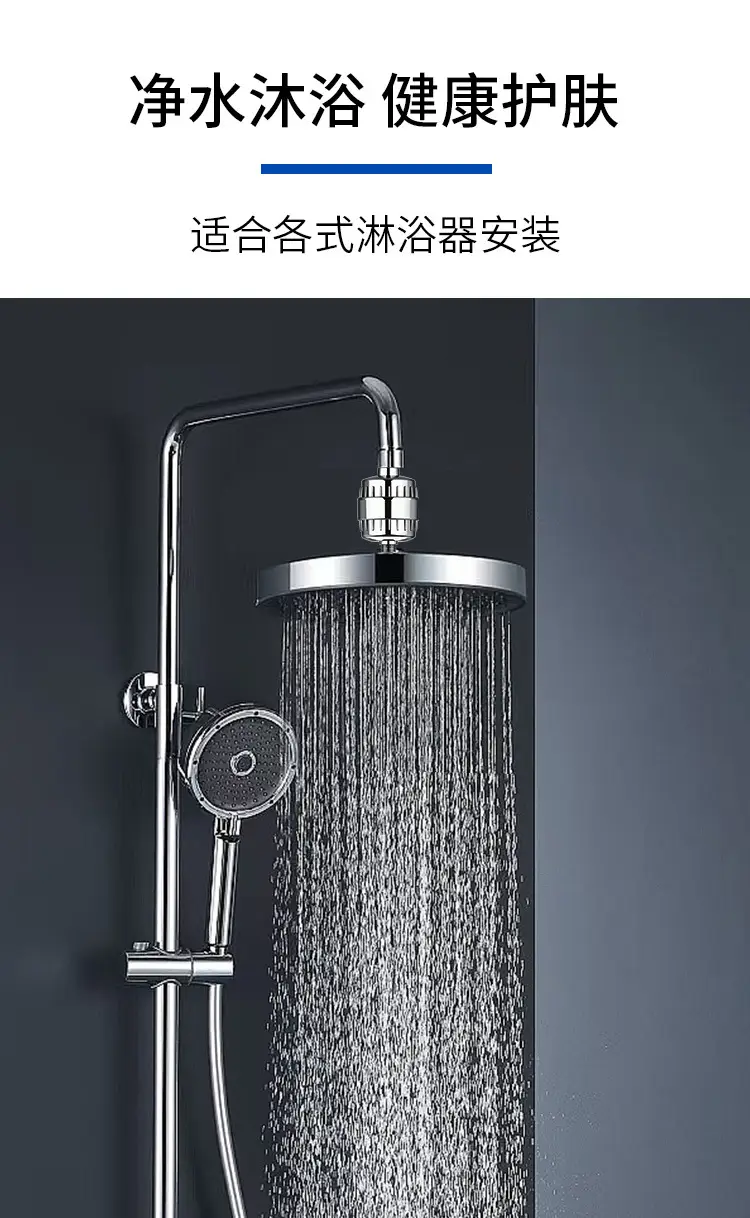 20-Layer Stainless Steel Shower Filter for Home Use — feature 5
