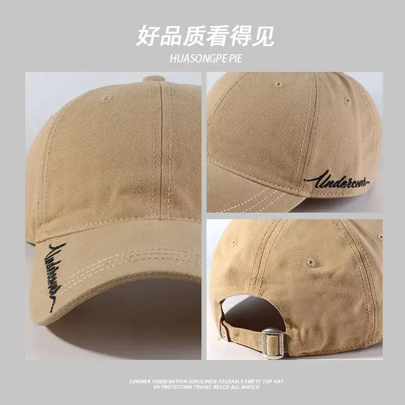 Women Black Baseball Cap with Sunscreen & Distinctive Design — feature 10