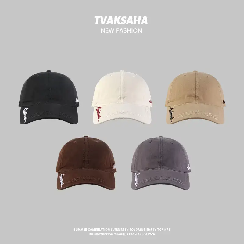 Women Black Baseball Cap with Sunscreen & Distinctive Design — feature 2