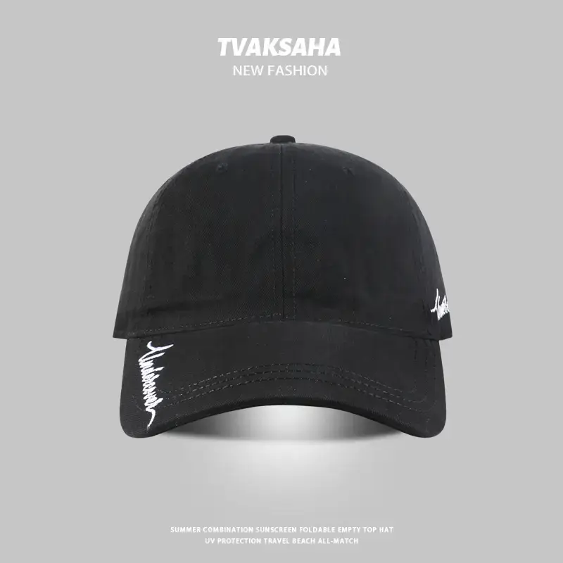 Women Black Baseball Cap with Sunscreen & Distinctive Design — feature 4
