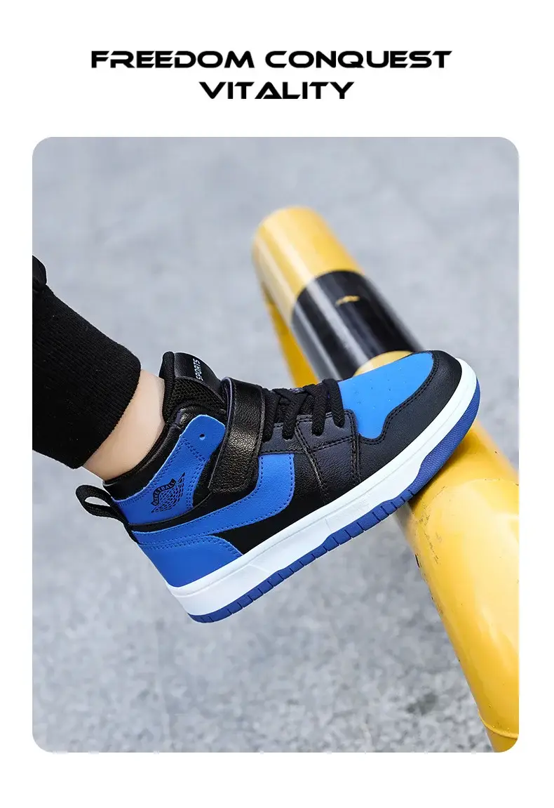 Children's Waterproof Leather Sneakers All-Match 2024 — feature 16