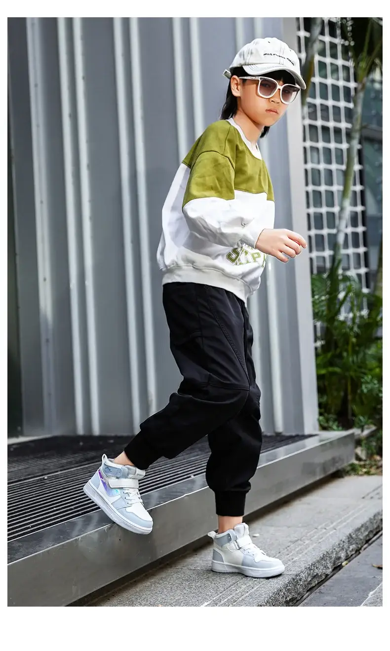 Children's Waterproof Leather Sneakers All-Match 2024 — feature 20