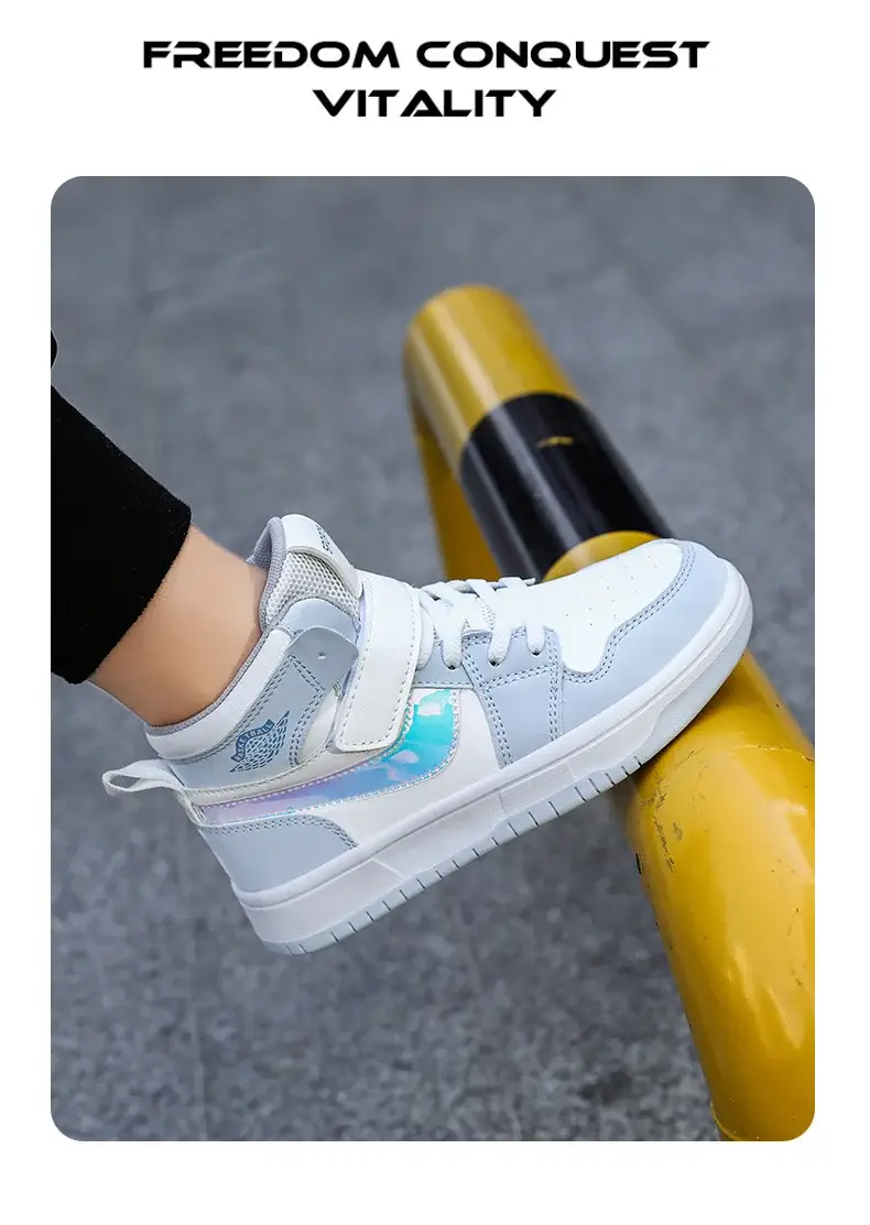 Children's Waterproof Leather Sneakers All-Match 2024 — feature 21