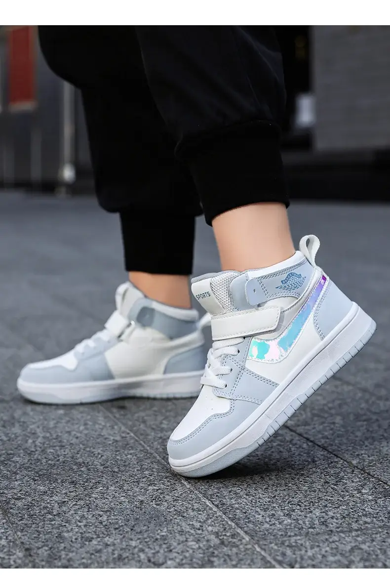 Children's Waterproof Leather Sneakers All-Match 2024 — feature 22