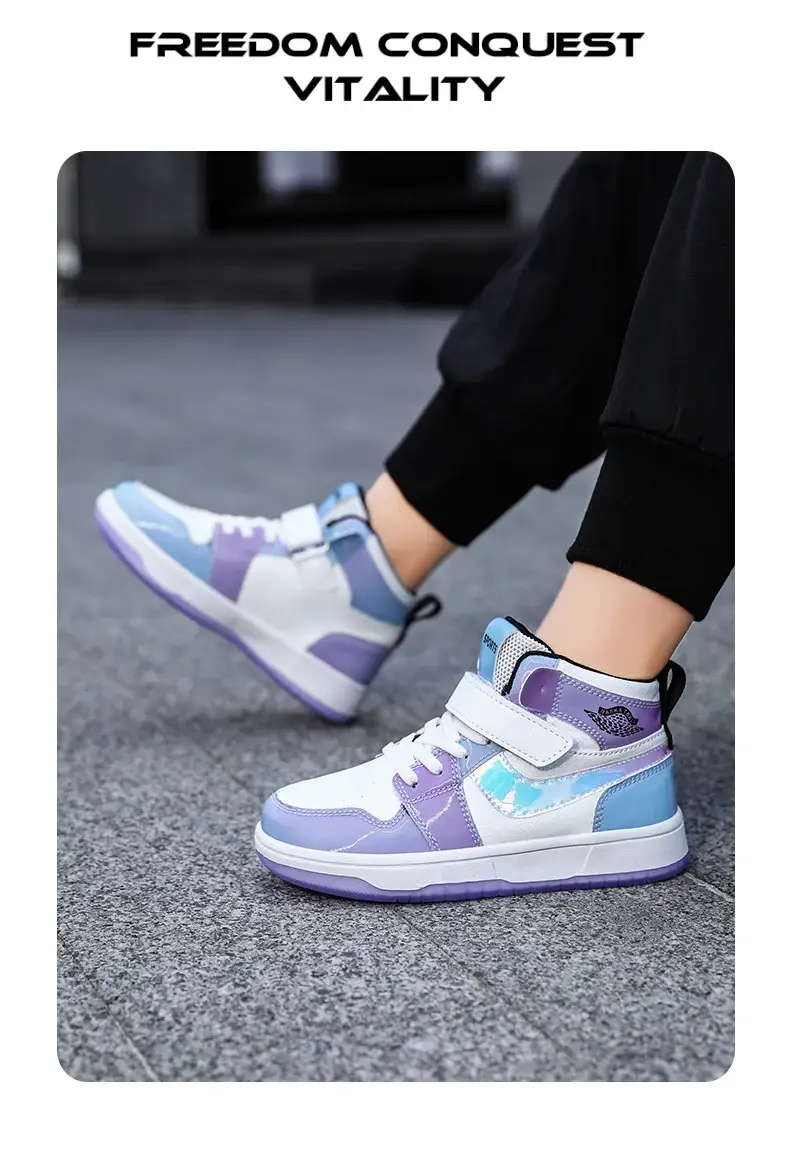 Children's Waterproof Leather Sneakers All-Match 2024 — feature 29