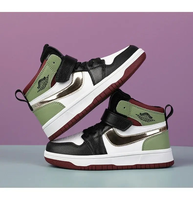 Children's Waterproof Leather Sneakers All-Match 2024 — feature 31
