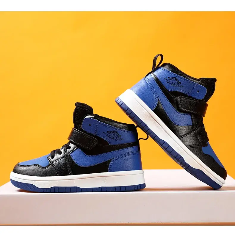 Children's Waterproof Leather Sneakers All-Match 2024 — feature 38