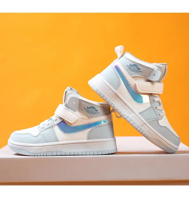 Children's Waterproof Leather Sneakers All-Match 2024 — feature 41