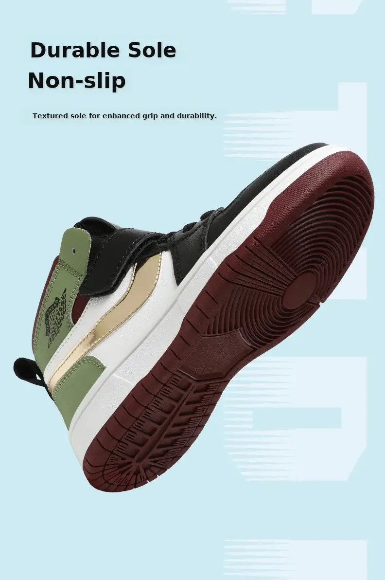 Children's Waterproof Leather Sneakers All-Match 2024 — feature 9
