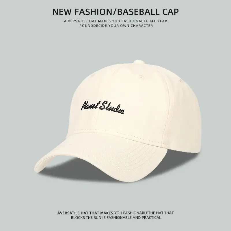 Pink Embroidered Baseball Cap for Women Men - Image 13