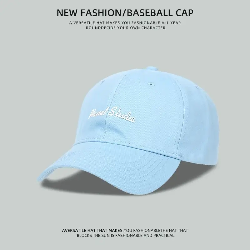 Pink Embroidered Baseball Cap for Women Men — feature 10