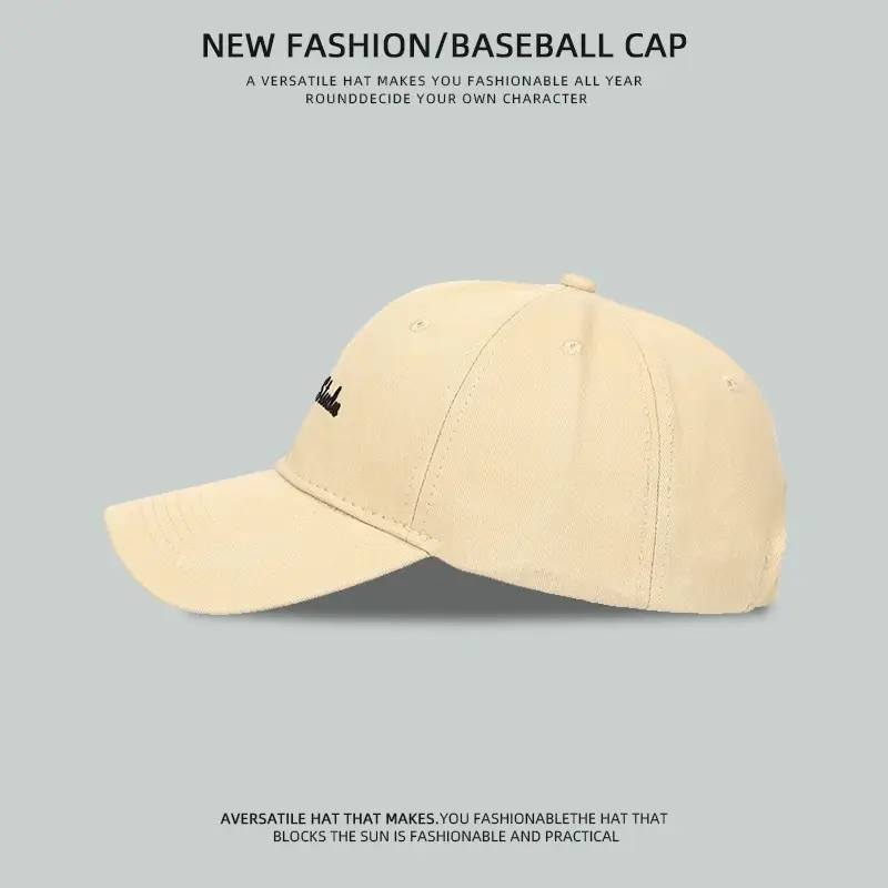 Pink Embroidered Baseball Cap for Women Men — feature 12