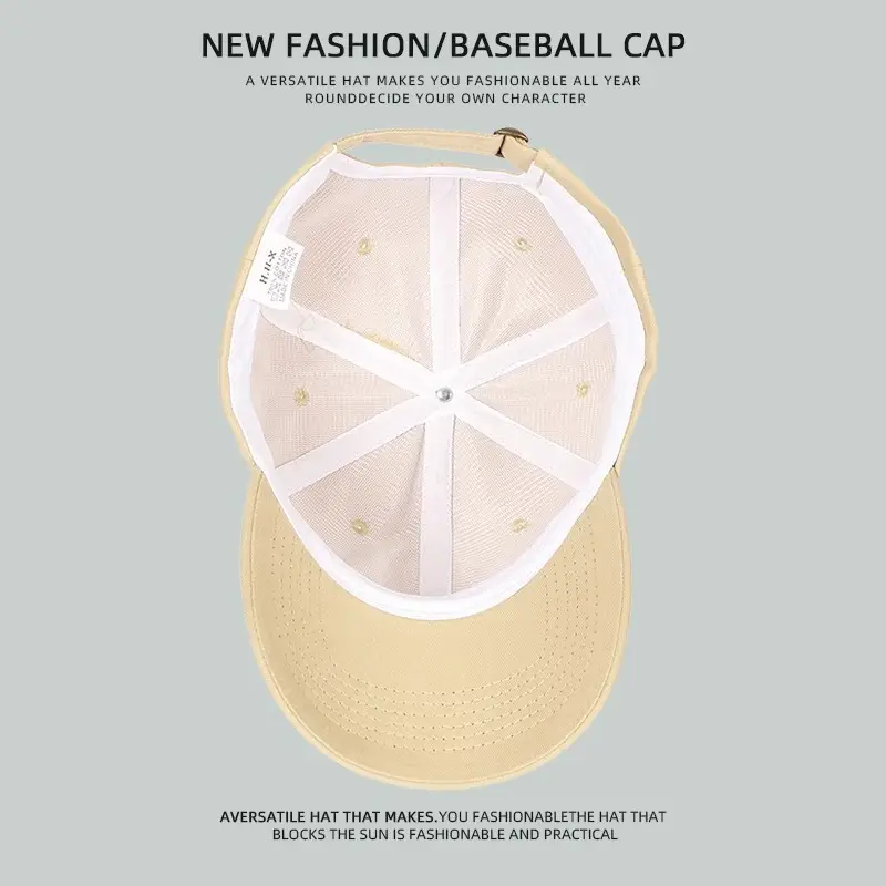 Pink Embroidered Baseball Cap for Women Men — feature 14