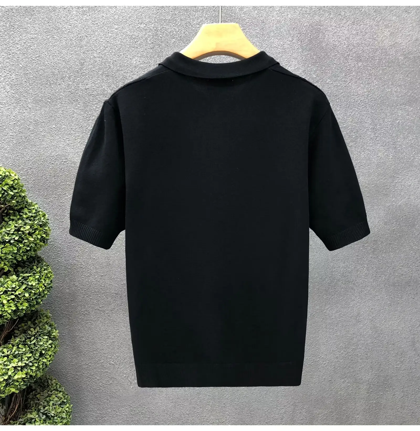 Men White Ice Silk Half Sleeve T-Shirt — feature 10