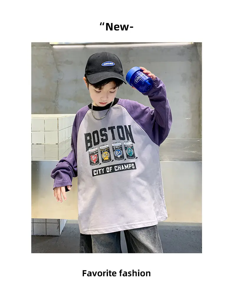 Boston Bruins Long Sleeve T-Shirt for Boys Medium to XL — feature 15