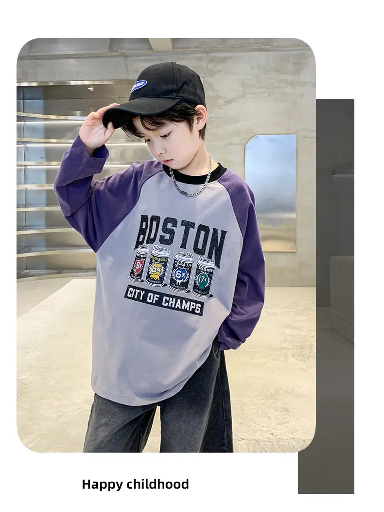 Boston Bruins Long Sleeve T-Shirt for Boys Medium to XL — feature 17