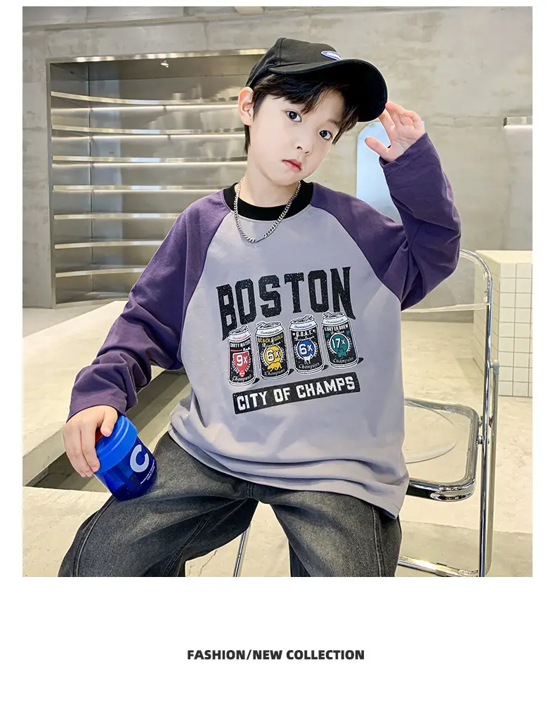Boston Bruins Long Sleeve T-Shirt for Boys Medium to XL — feature 19