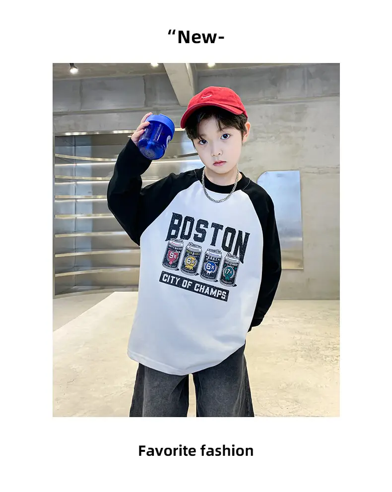 Boston Bruins Long Sleeve T-Shirt for Boys Medium to XL — feature 21