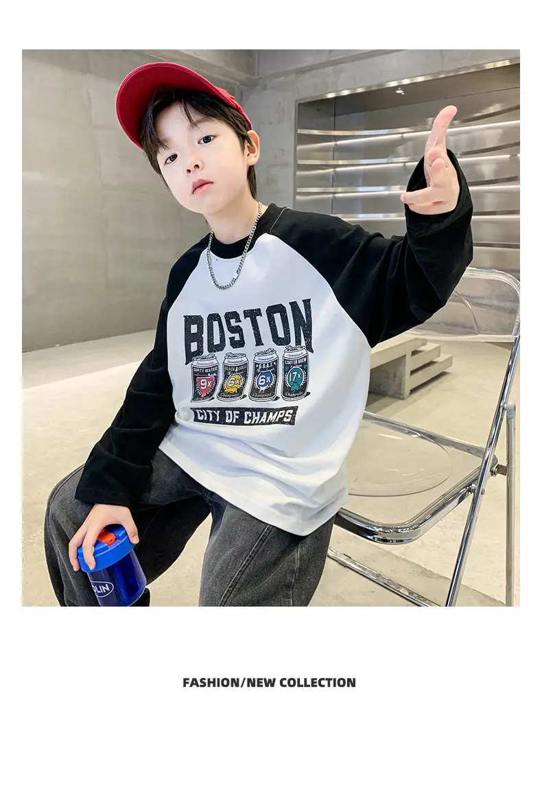 Boston Bruins Long Sleeve T-Shirt for Boys Medium to XL — feature 25