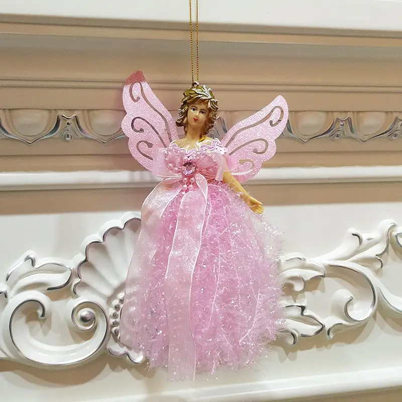 Pink Fairy Christmas Angel Decor for Home — feature 9