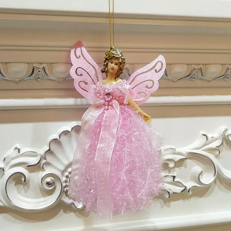 Pink Fairy Christmas Angel Decor for Home - Image 5