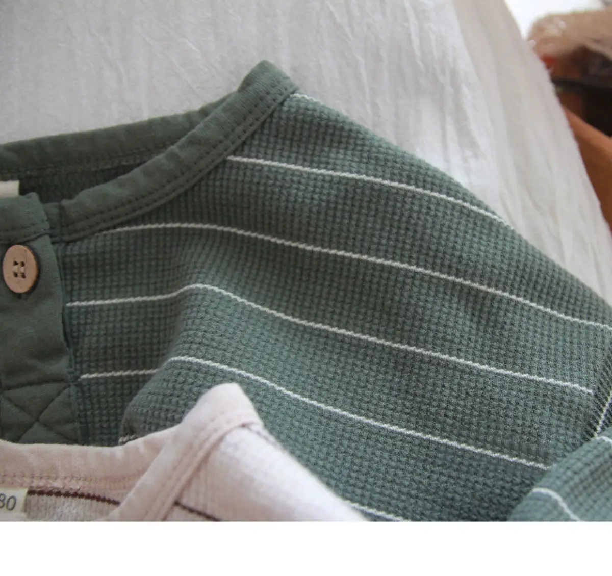 Kids Striped Crewneck T-Shirt Set for Boys — feature 2