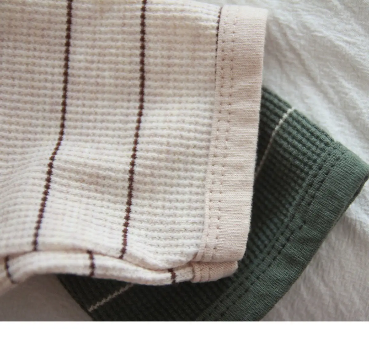 Kids Striped Crewneck T-Shirt Set for Boys — feature 6