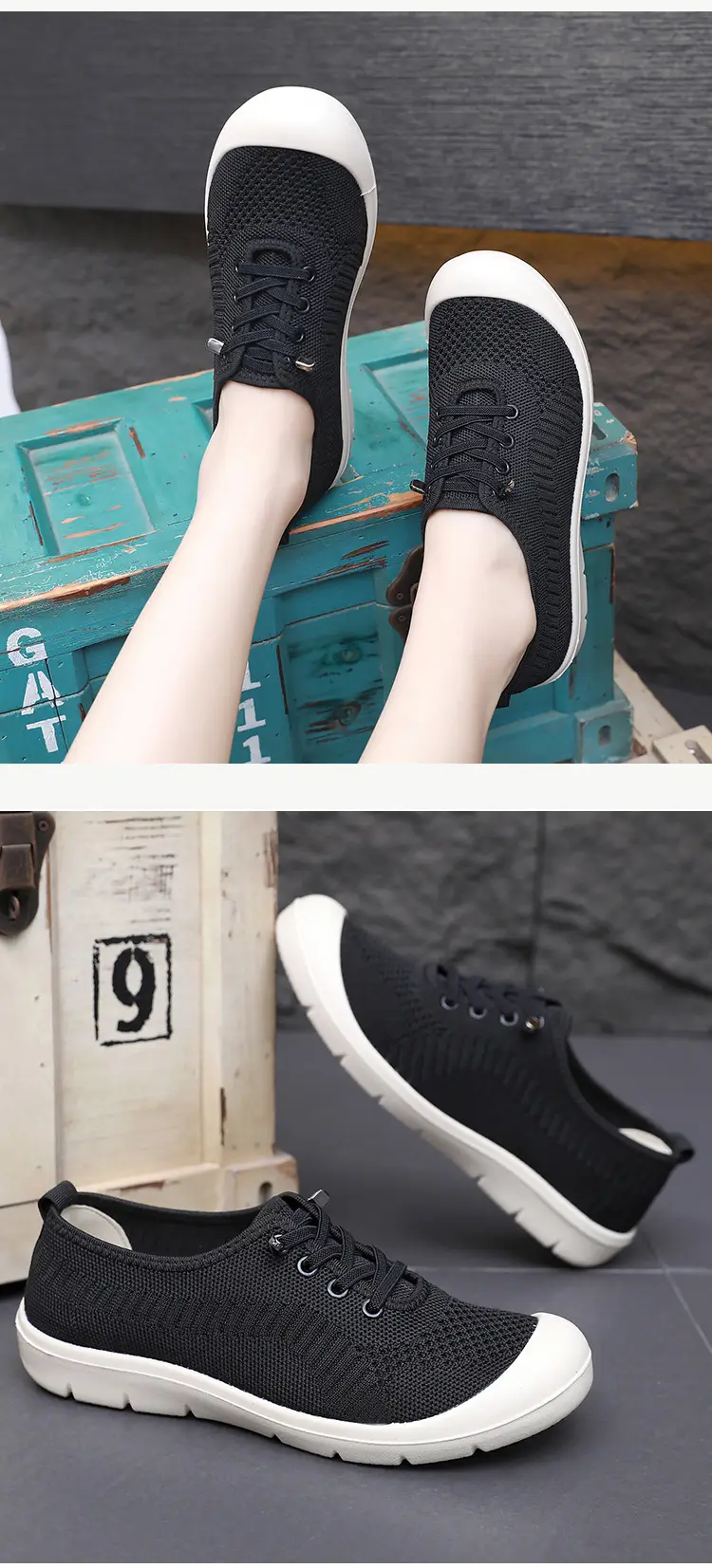 Wholesale Spring and Autumn Old Beijing Cloth Shoes for Women, Breathable Mesh Shoes for Mothers, Lightweight Non-Slip Walking Shoes for Middle-Aged and Elderly People — feature 21