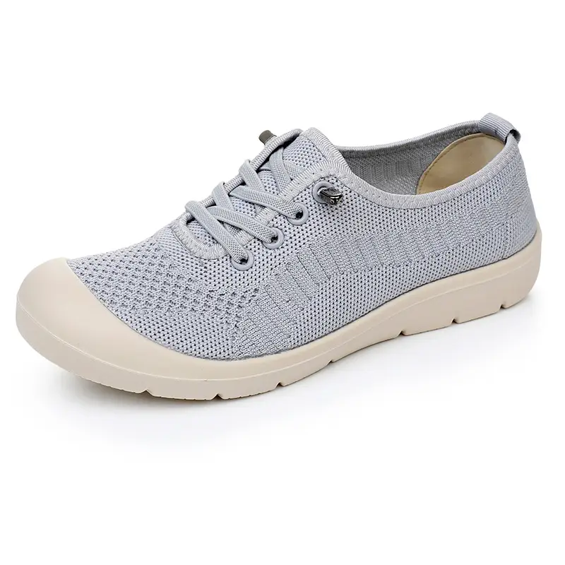 Wholesale Spring and Autumn Old Beijing Cloth Shoes for Women, Breathable Mesh Shoes for Mothers, Lightweight Non-Slip Walking Shoes for Middle-Aged and Elderly People - Image 2