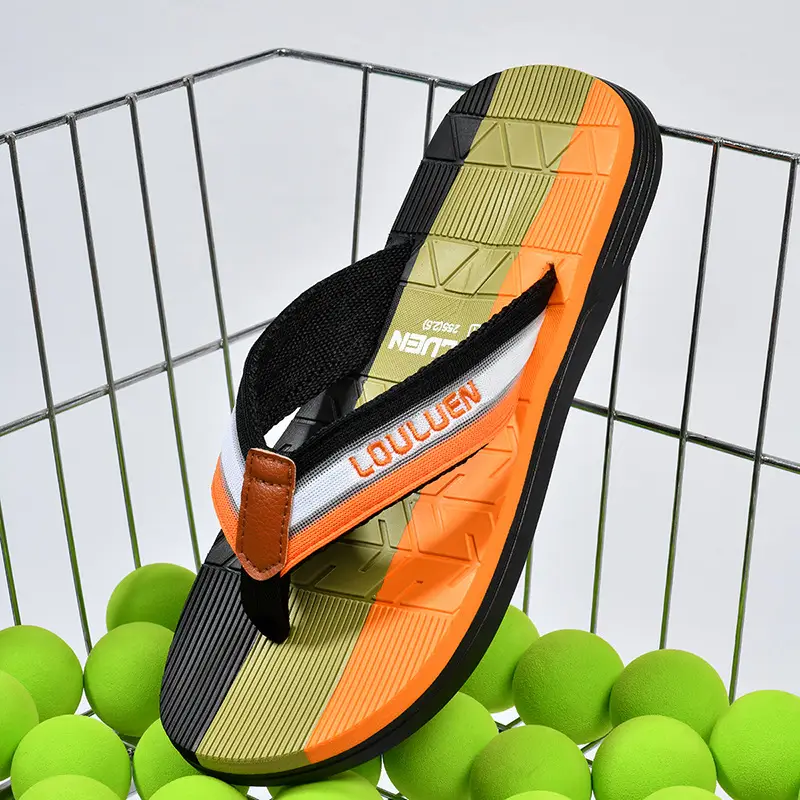 Fujian manufacturers cross-border flip-flops men's wholesale summer new casual flip-flops men's sandals wear non-slip - Image 6