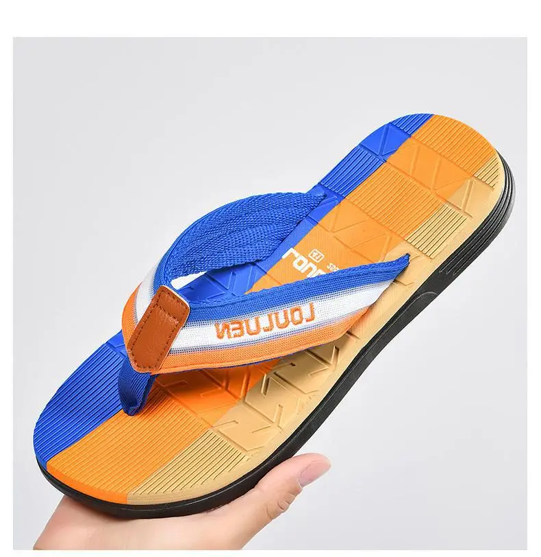 Fujian manufacturers cross-border flip-flops men's wholesale summer new casual flip-flops men's sandals wear non-slip — feature 14