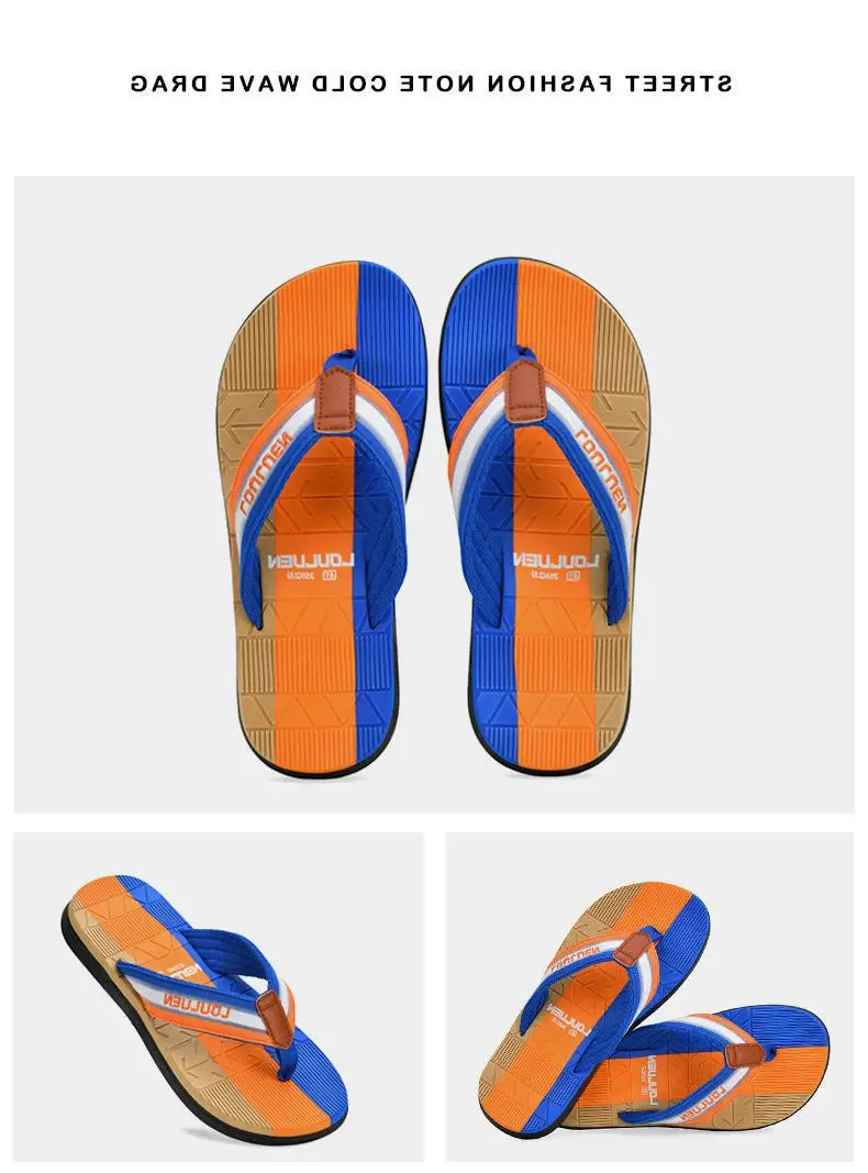 Fujian manufacturers cross-border flip-flops men's wholesale summer new casual flip-flops men's sandals wear non-slip — feature 20