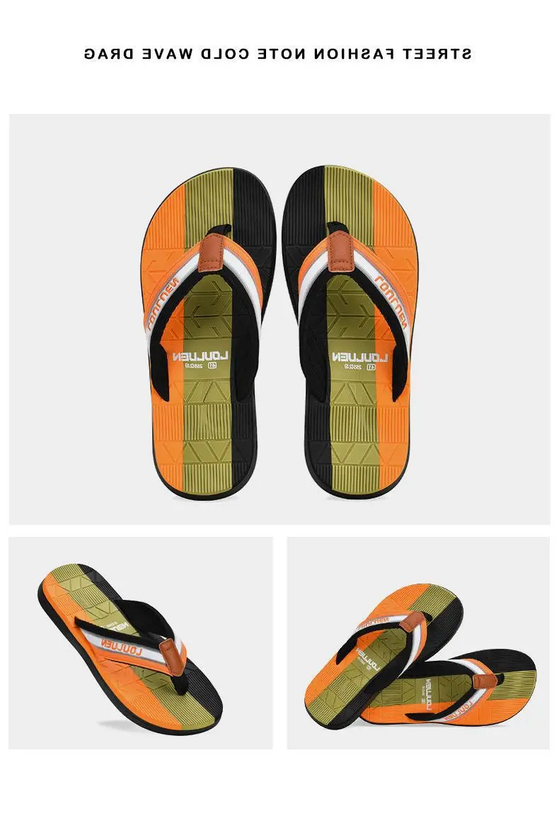 Fujian manufacturers cross-border flip-flops men's wholesale summer new casual flip-flops men's sandals wear non-slip — feature 21
