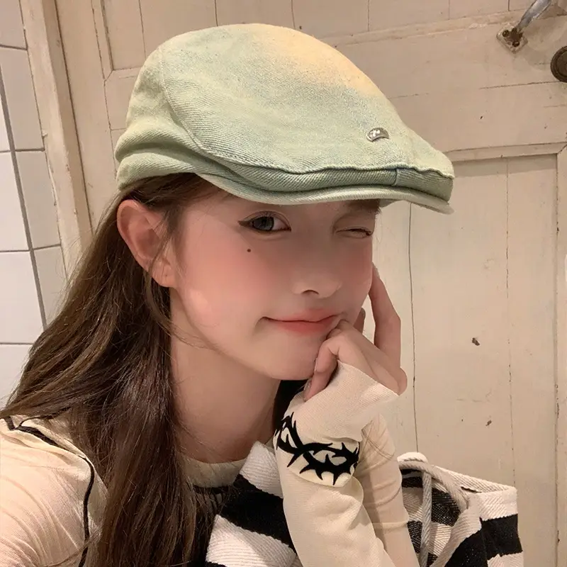Women Denim Forward Cap Summer 2026 New Style - Image 3